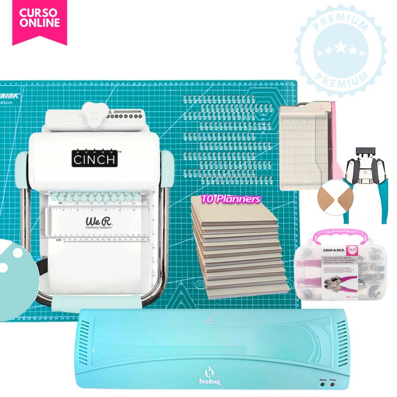 AMERICAN CRAFTS - cinch celeste laminadora kit de herramientas K55