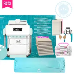 AMERICAN CRAFTS - Cinch celeste laminadora kit de herramientas K55
