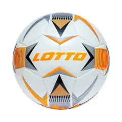 LOTTO - Balón de Fútbol 1000 Nro 5 Blanco-Naranjo-Negro-Unisex