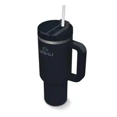 OEM - MUG TÉRMICO ACERO 1100 ML LEMURIA NEGRO