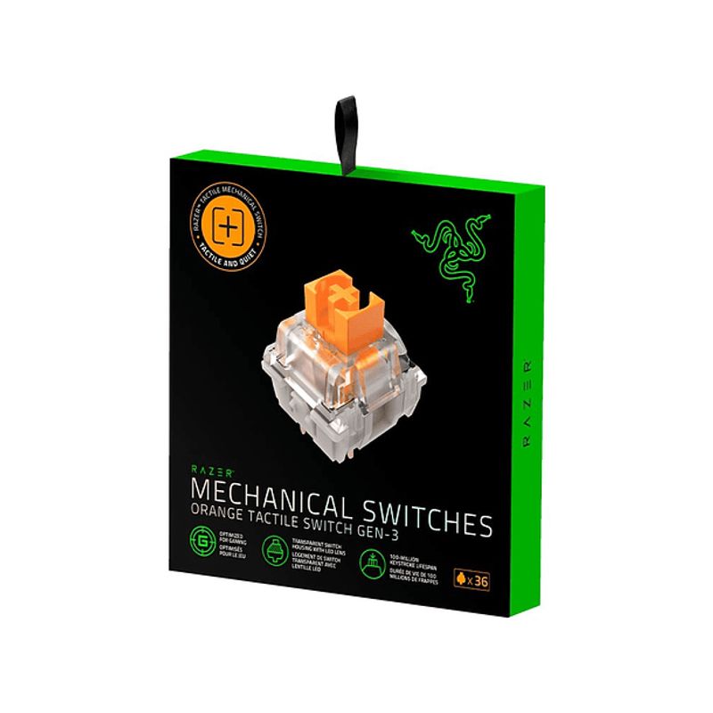 RAZER - Kit de 36 Switches Mecánicos Para Teclado Razer,
