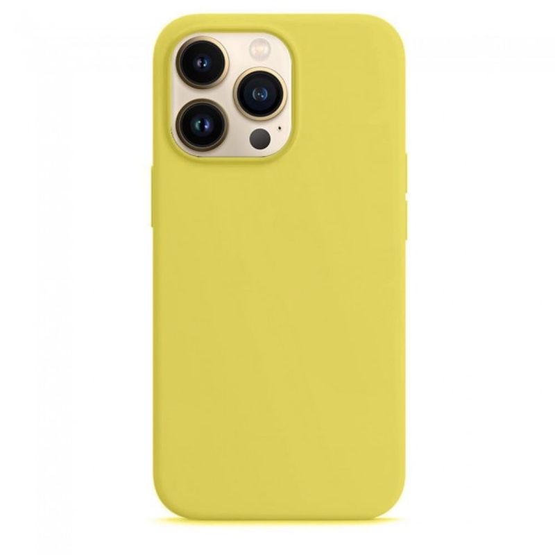 GENERICO - Carcasa Silicona Para iPhone X XS Amarillo
