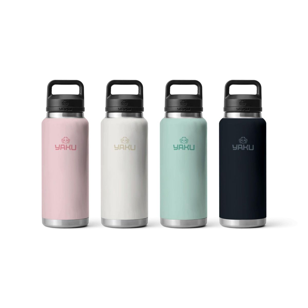 OEM - BOTELLA TÉRMICA ACERO 800 ML ATLANTIS NEGRO