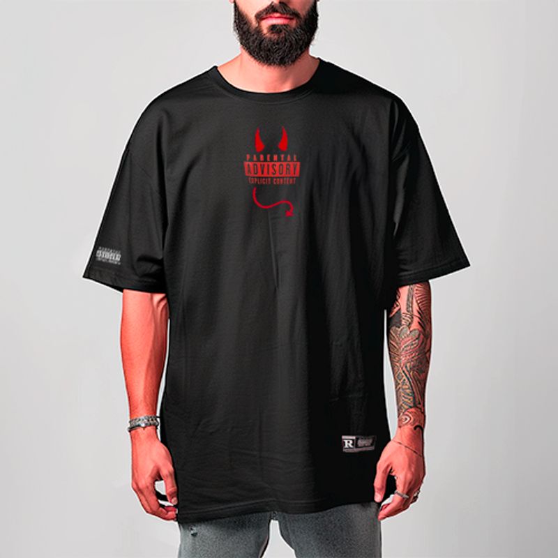 PARENTAL ADVISORY - Polera Parental Advisory® Hell Advisory