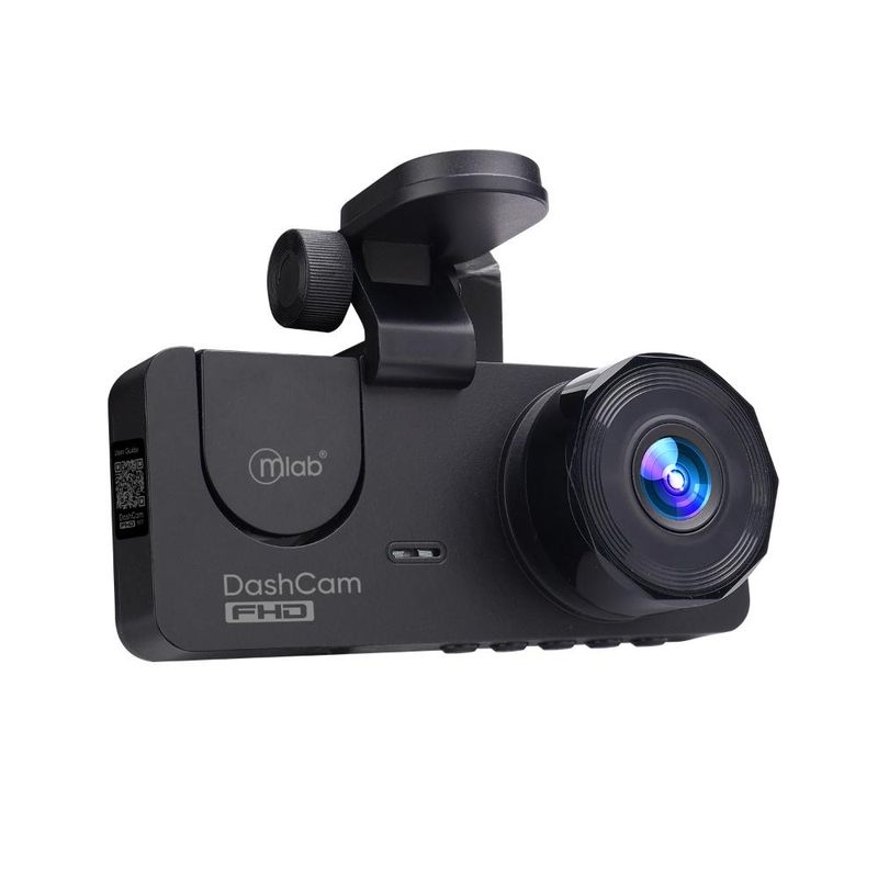 MLAB - Cámara Auto DVR FHD 2 Cámaras Front 1080pInside 720p