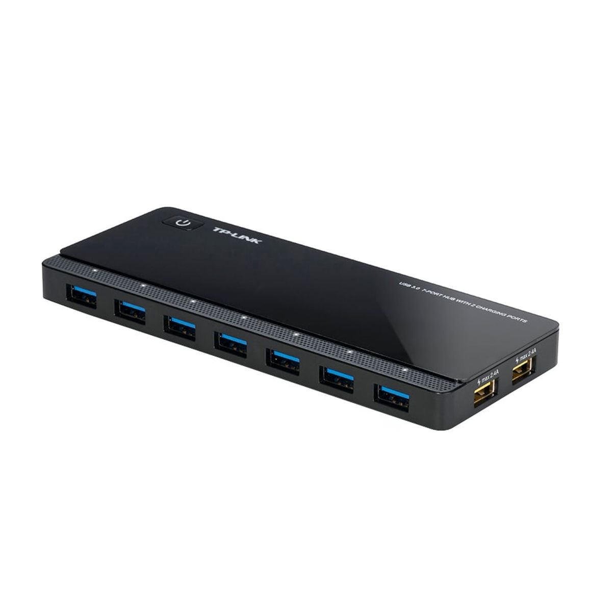 GENERICO - HUB 3.0 TP-LINK UH720 USB 7 PUERTOS 3.0 + 2 CARGA RAPIDA