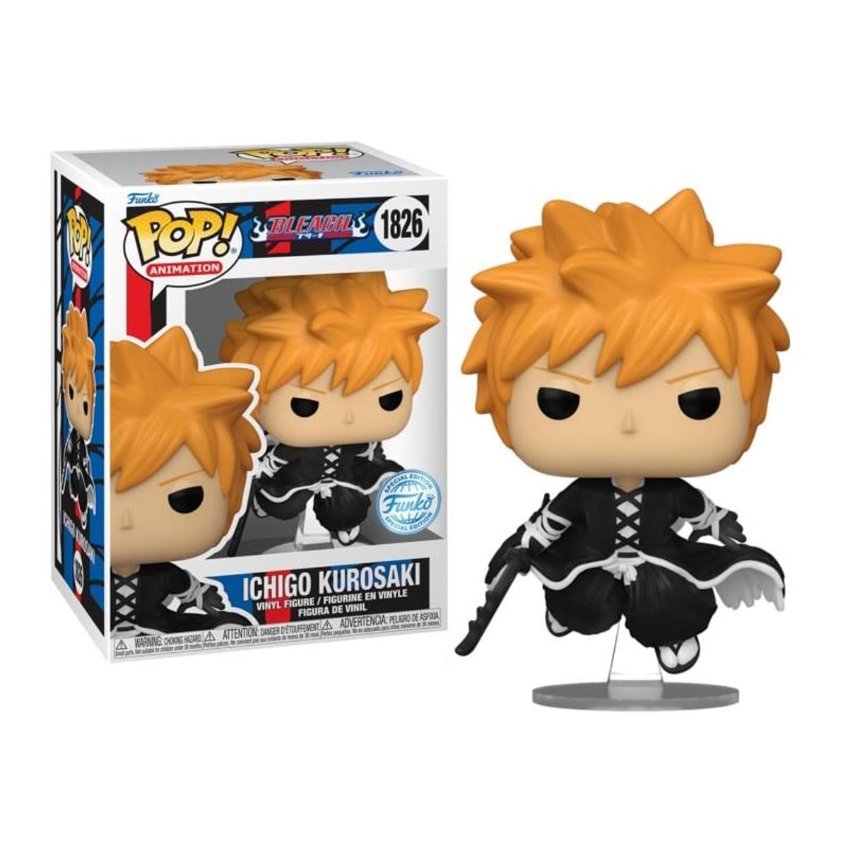 FUNKO - Funko POP ANIMATION BLEACH ICHIGO KUROSAKI 1826