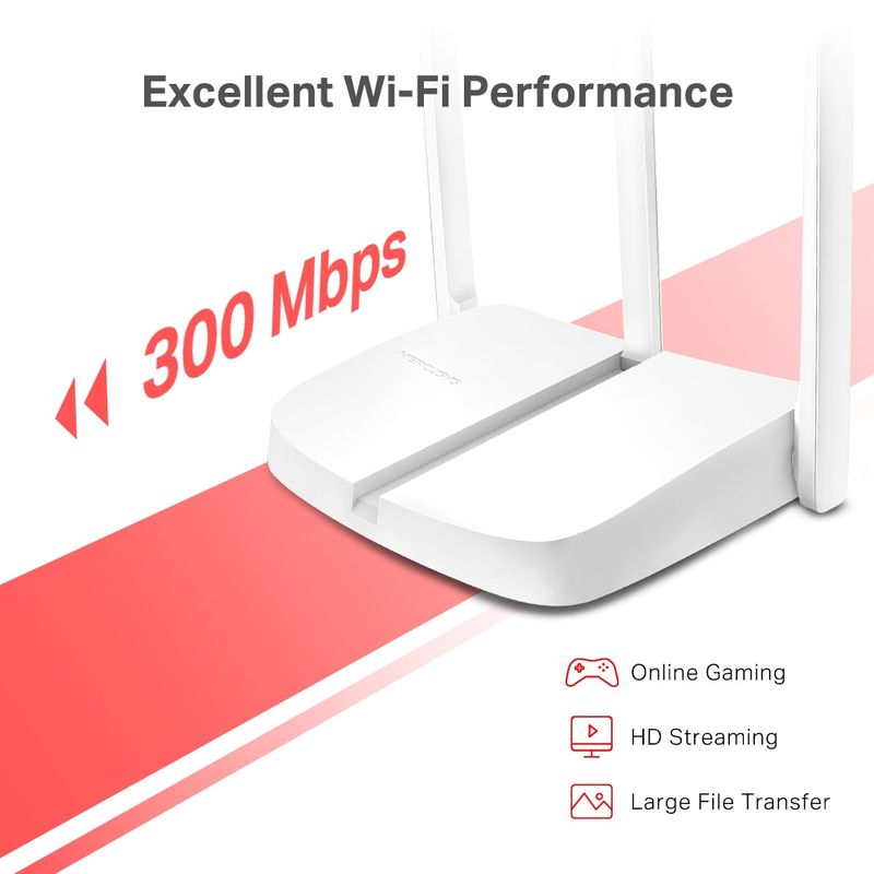 TP LINK - ROUTER MERCUSYS  MW306R 300 MBPS MULTI-MODE WIRELESS TP LINK