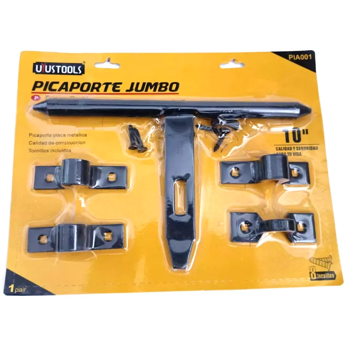 GRUPO UYUSA UYUSTOOLS - PICAPORTE 10 JUMBO CON TORN PIA001 UYUSTOOLS