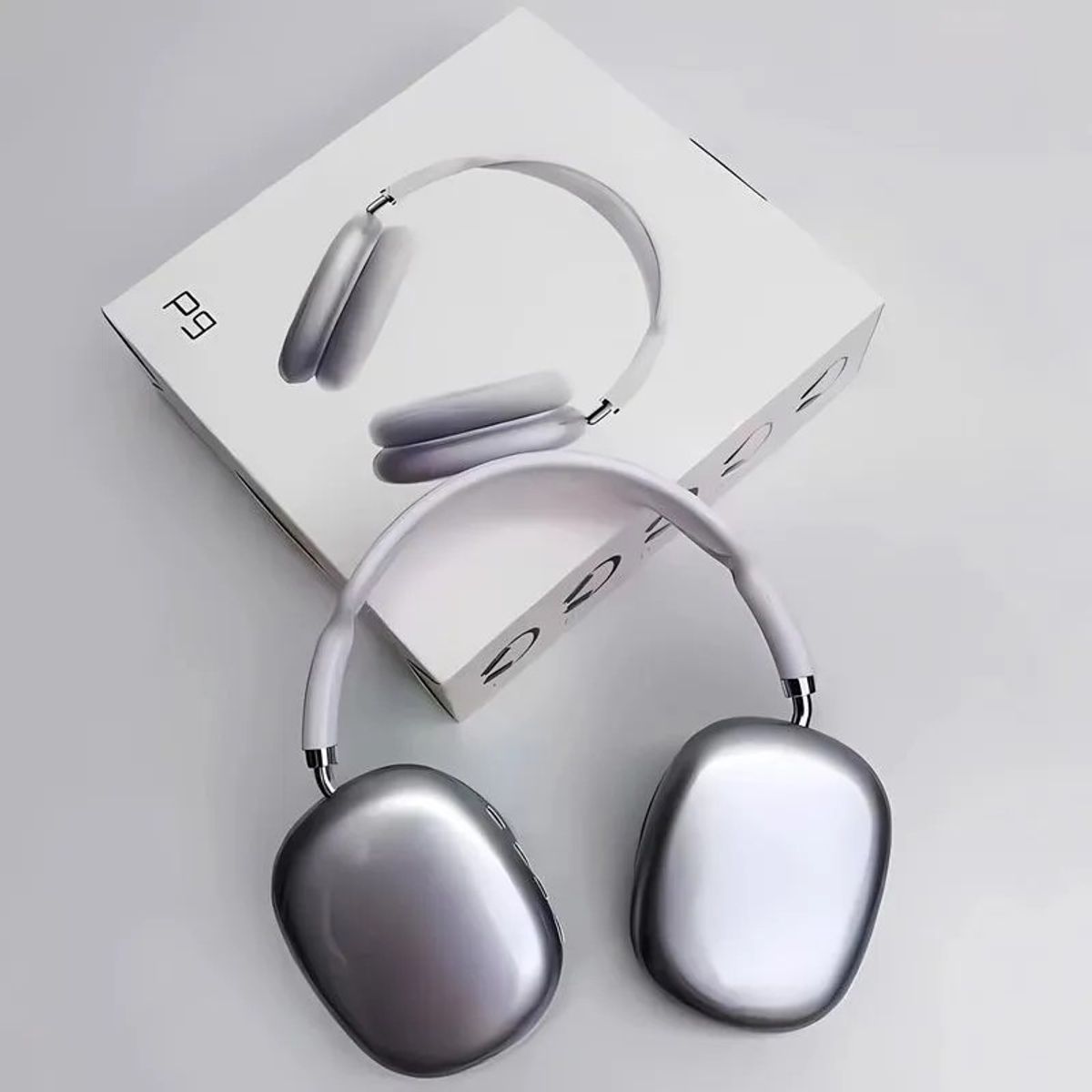 GENERICO - Audífonos inalámbricos P9 Plus Blancos