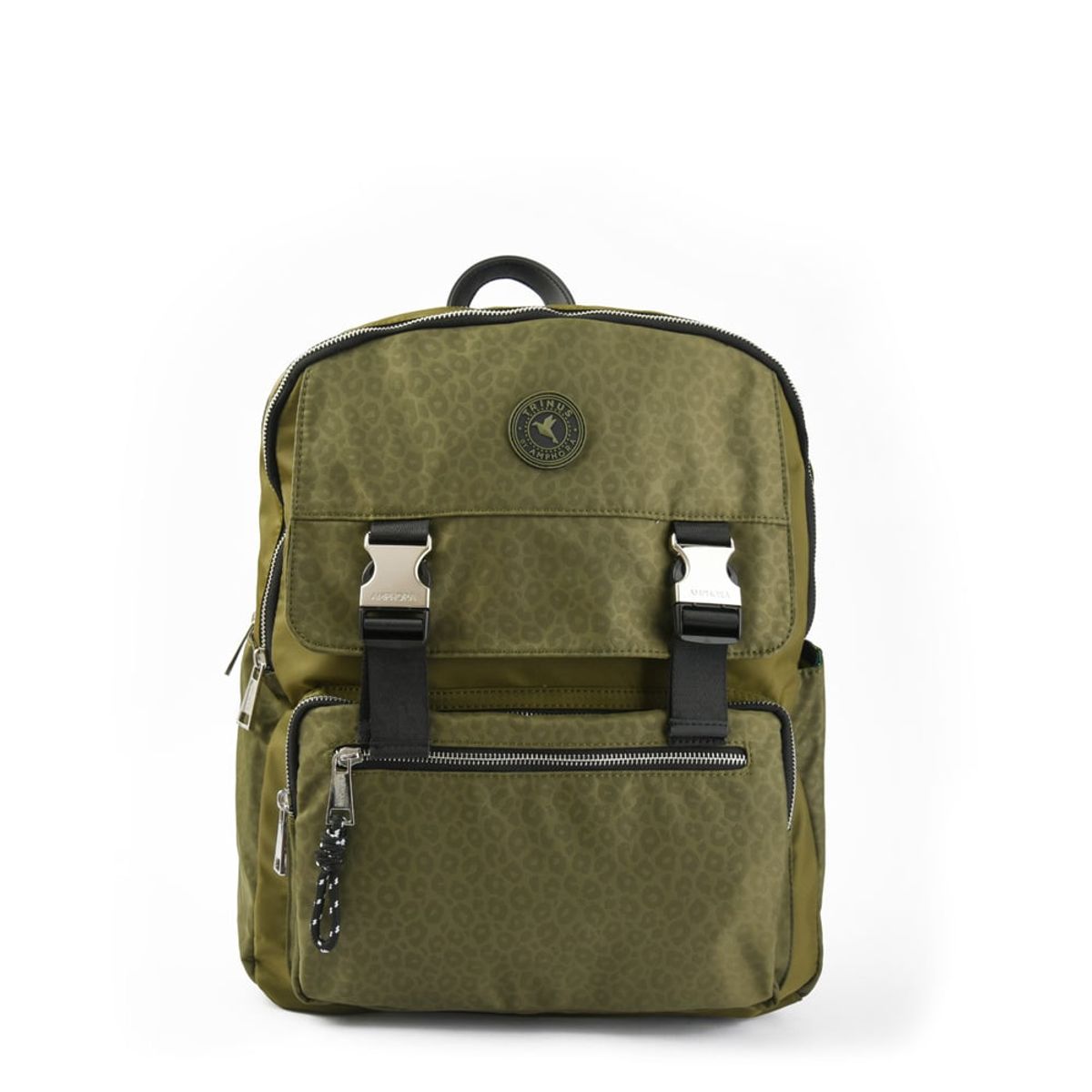 TRINUS - Mochila porta notebook college grande verde oliva