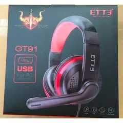 DM - Audifonos Gamer Usb Pc Control De Volumen Gt91