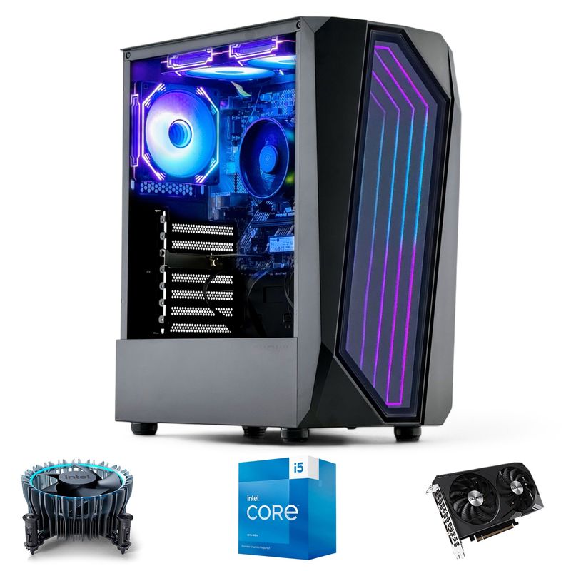 HYPERPC - PC GAMER Bandit INTEL CORE i5 12400 16gb 1Tb GTX 1650 WiFi