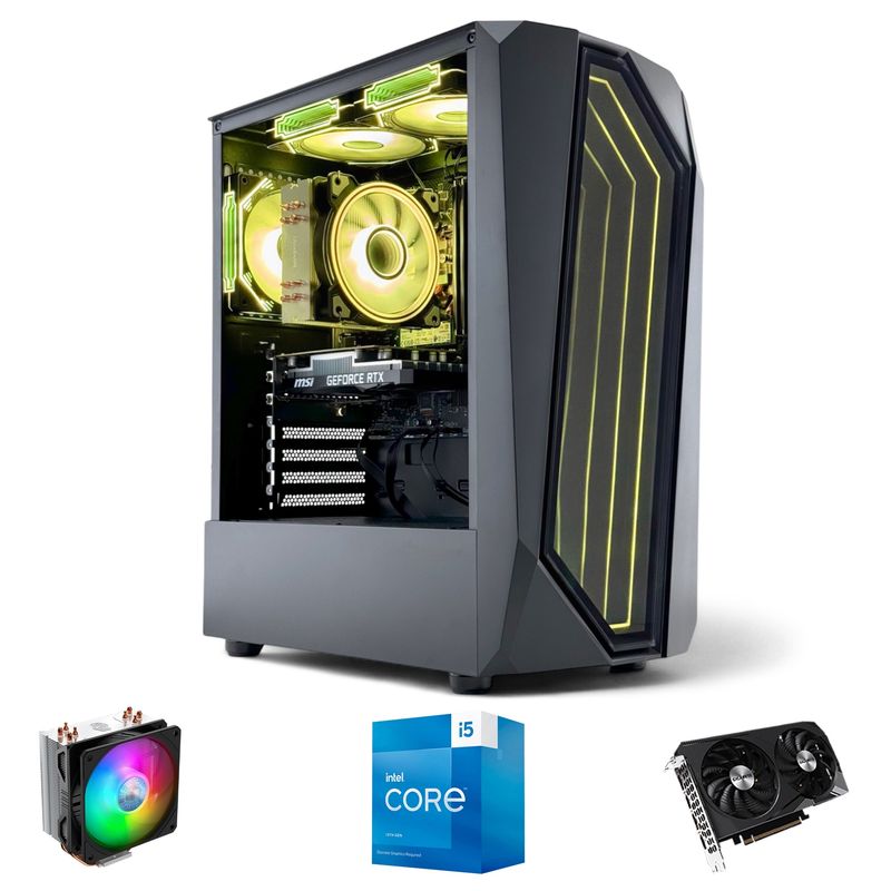 HYPERPC - PC GAMER Bandit INTEL CORE i5 12400 16gb DDR5 1Tb RTX 3050 WiFi