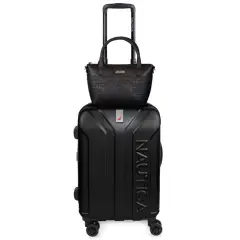 NAUTICA - Pack Maleta cabina Prime 10kg + Bolso Delray negro