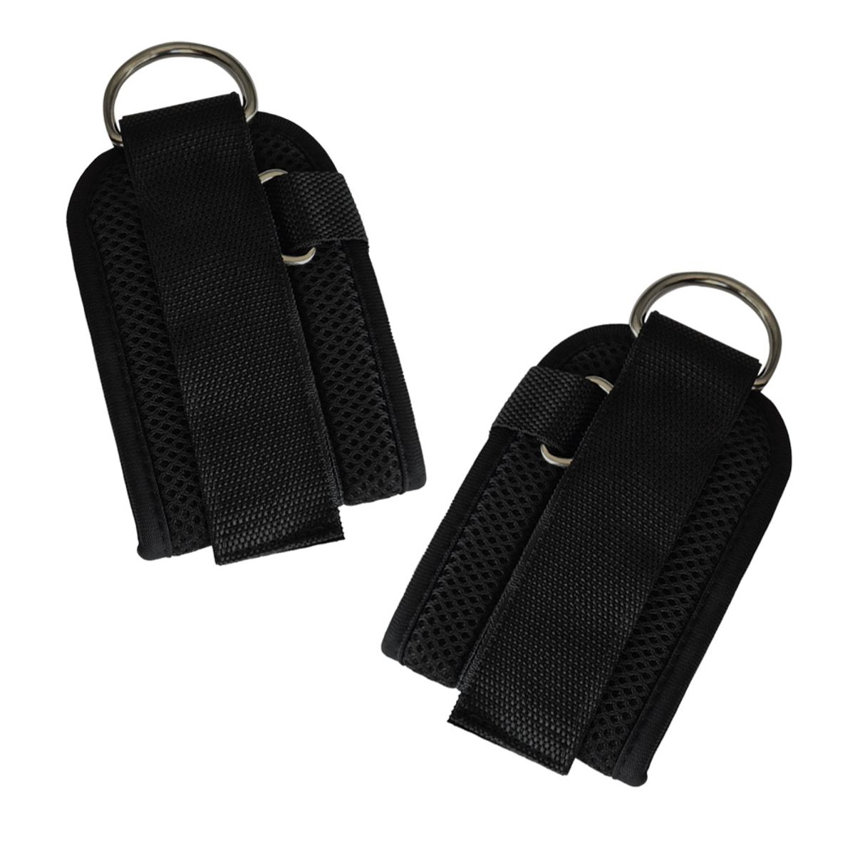 ORCUS - TOBILLERAS STRAPS PARA POLEA NEGRO