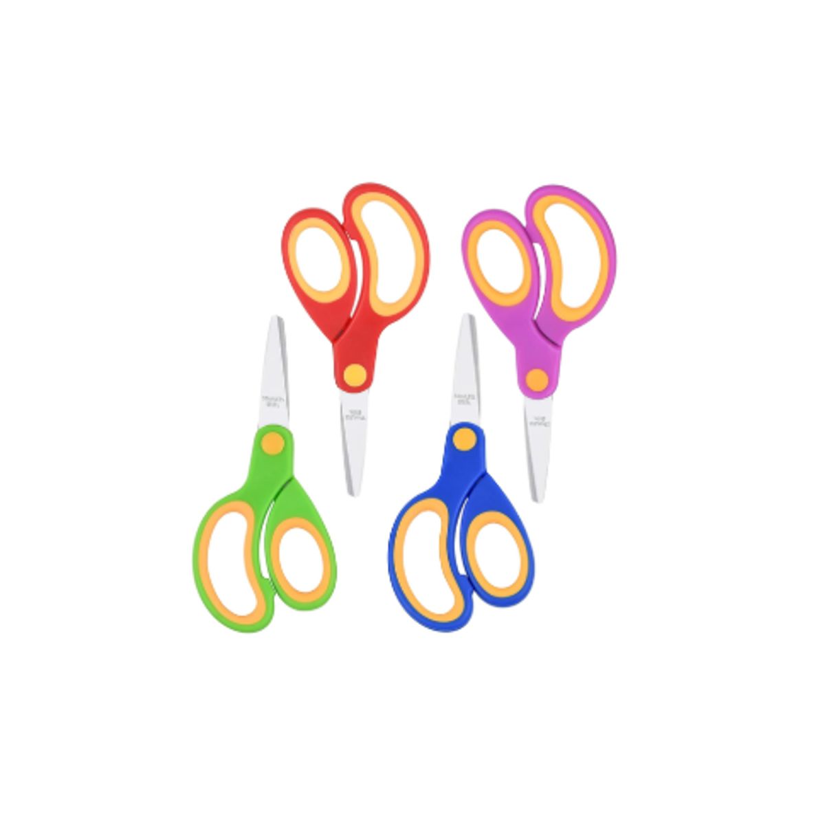 GENERICO - PACK 12 TIJERA PUNTA REDONDA