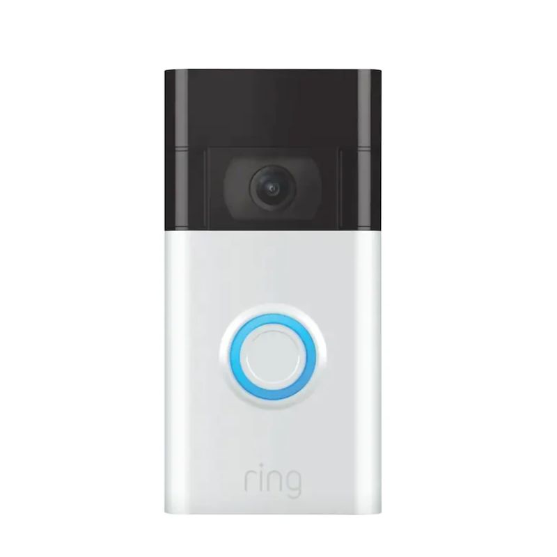 RING - Timbre Inteligente Ring Doorbel Inalambrico - Níquel Satinado