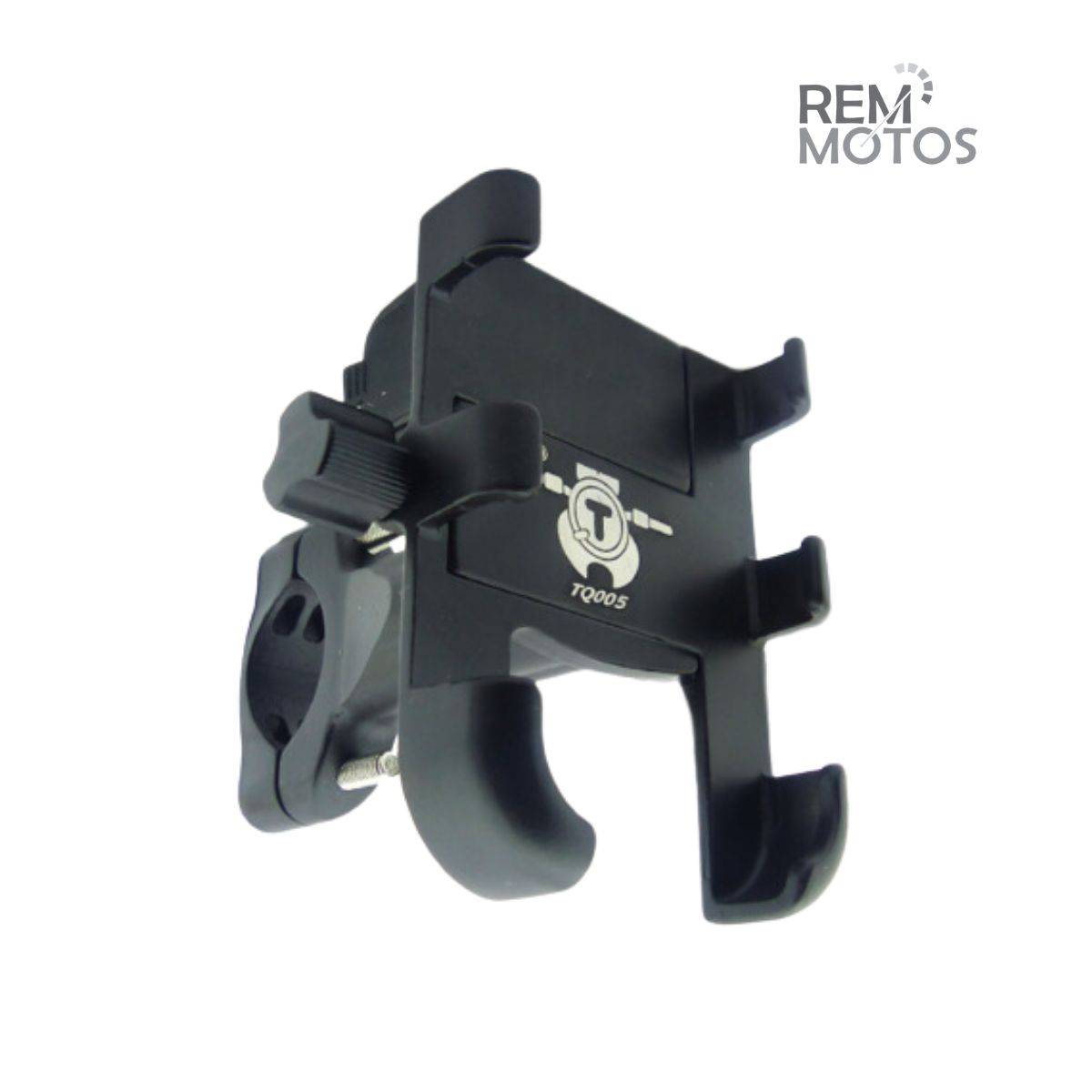 GENERICO - Porta Smartphone para Moto con USB de Carga  Soporte Metálico Seguro