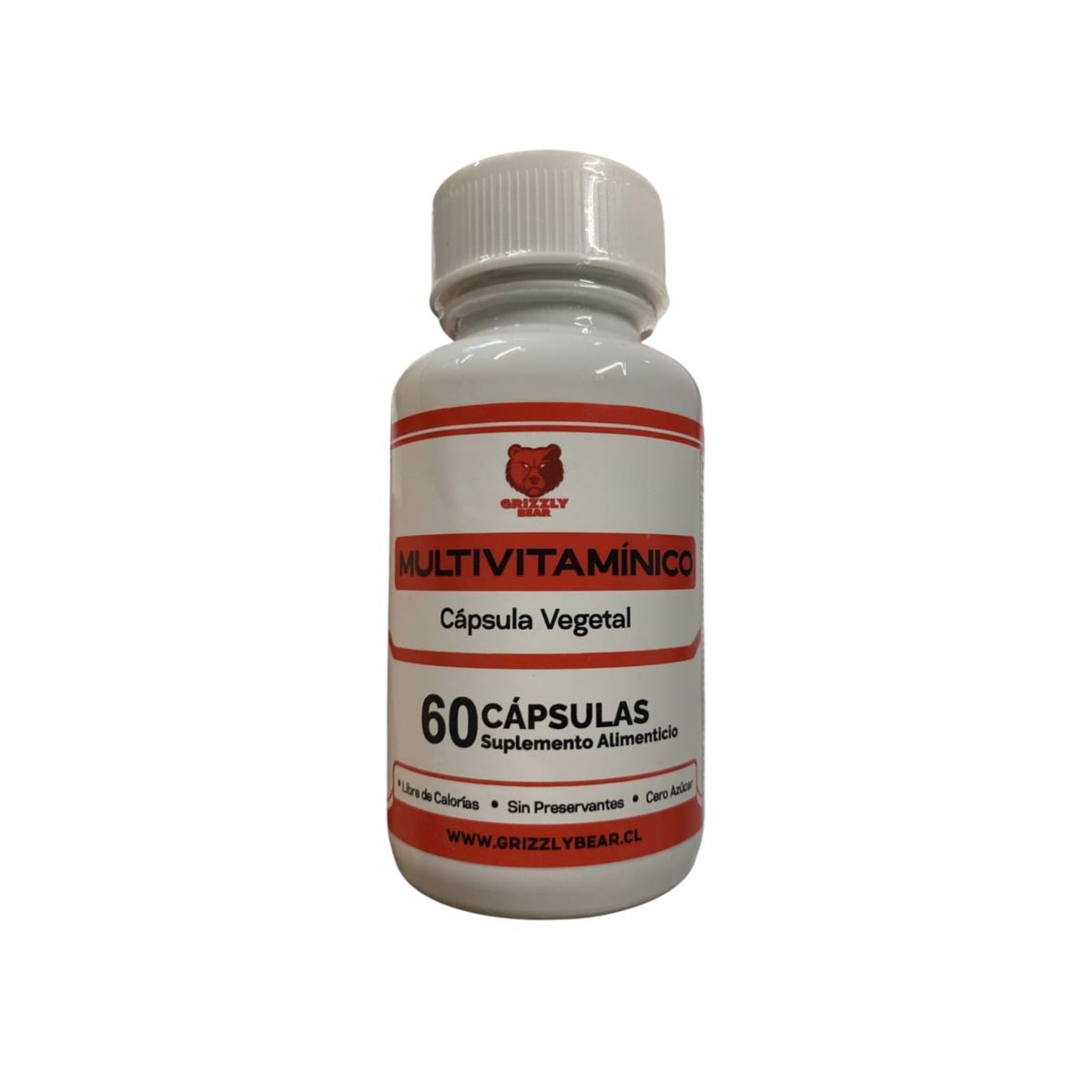 GRIZZLY - MULTIVITAMINICO 60 CAPSULAS - GRIZZLY BEAR