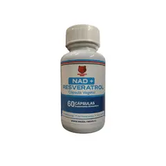 GRIZZLY - NAD + RESVERATROL 60 CAPSULAS - BEAR