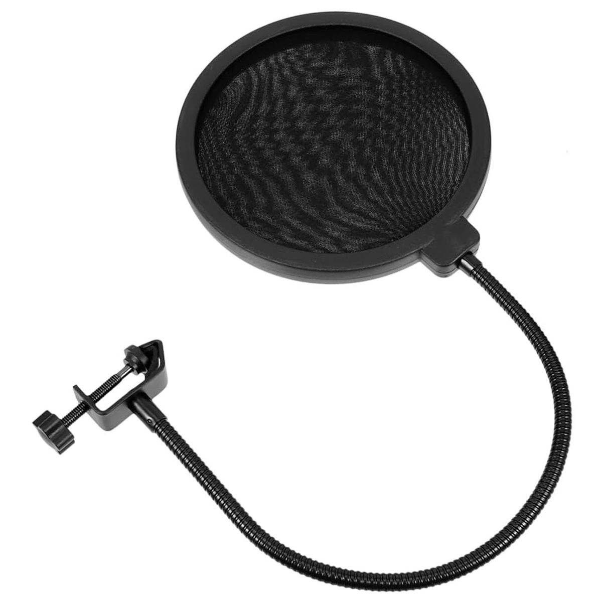 AUDIO PRO - Filtro Antipop Flexible Doble Capa Ajustable Para Micrófono
