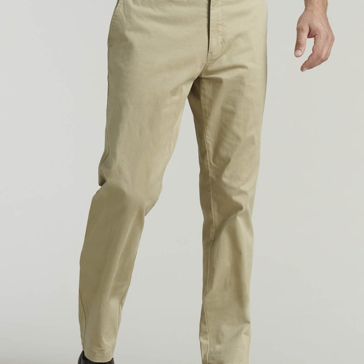 FEROUCH - Pantalón Twill Without Pleats L/33 Business Beige Ferouch