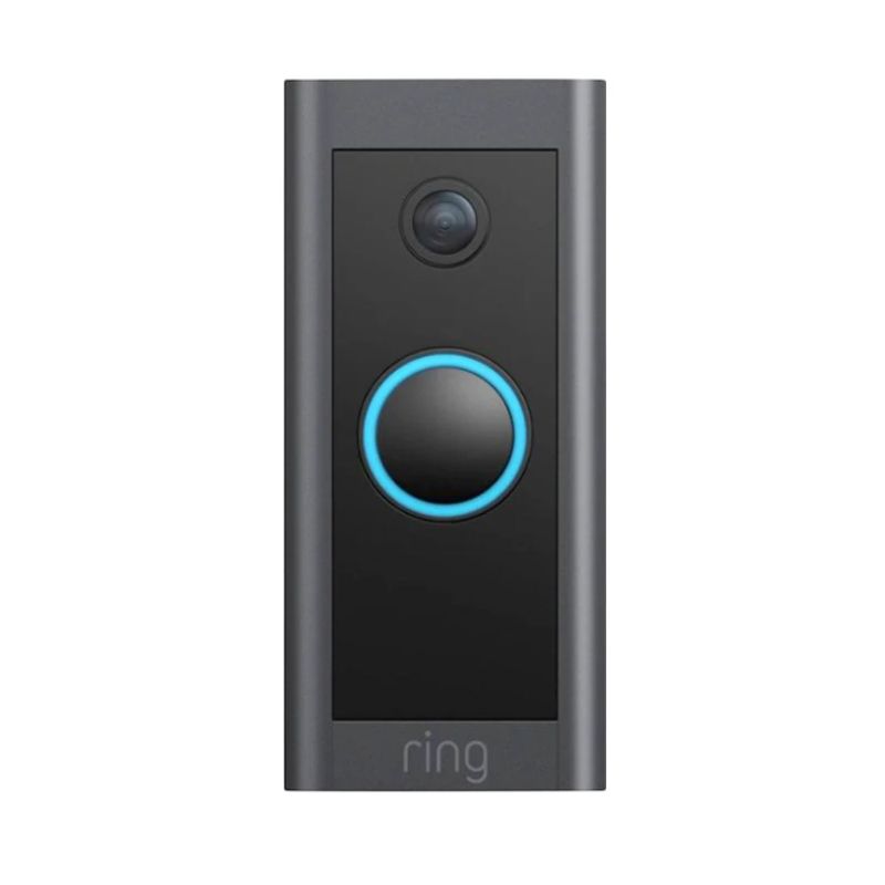 RING - Timbre Inteligente Ring Doorbel Wi-Fi Cableado - Negro