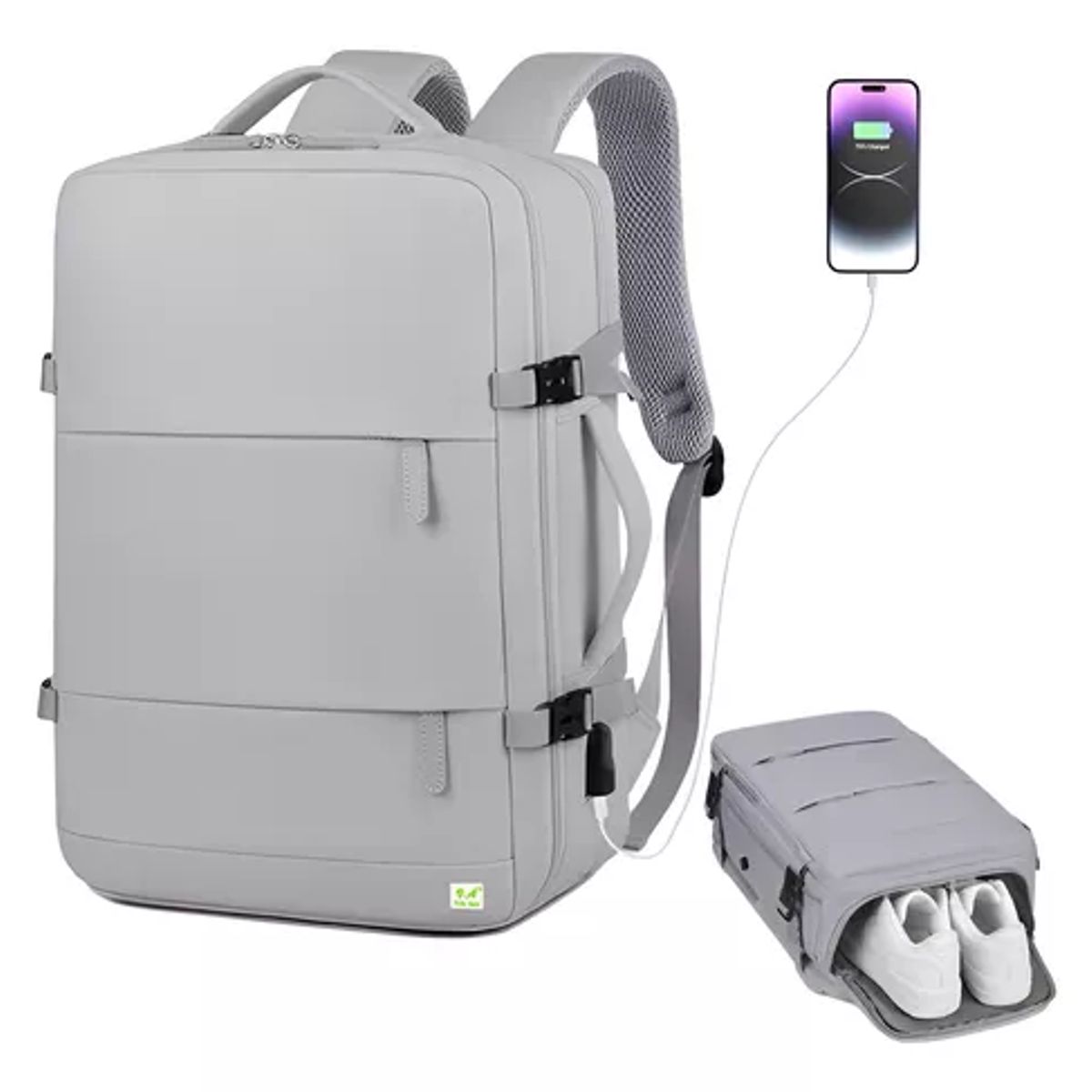 GENERICO - Mochila Expandible Viral Para Cabina De Avión