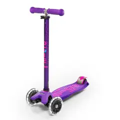 MICRO - Scooter Maxi Deluxe LED Morado