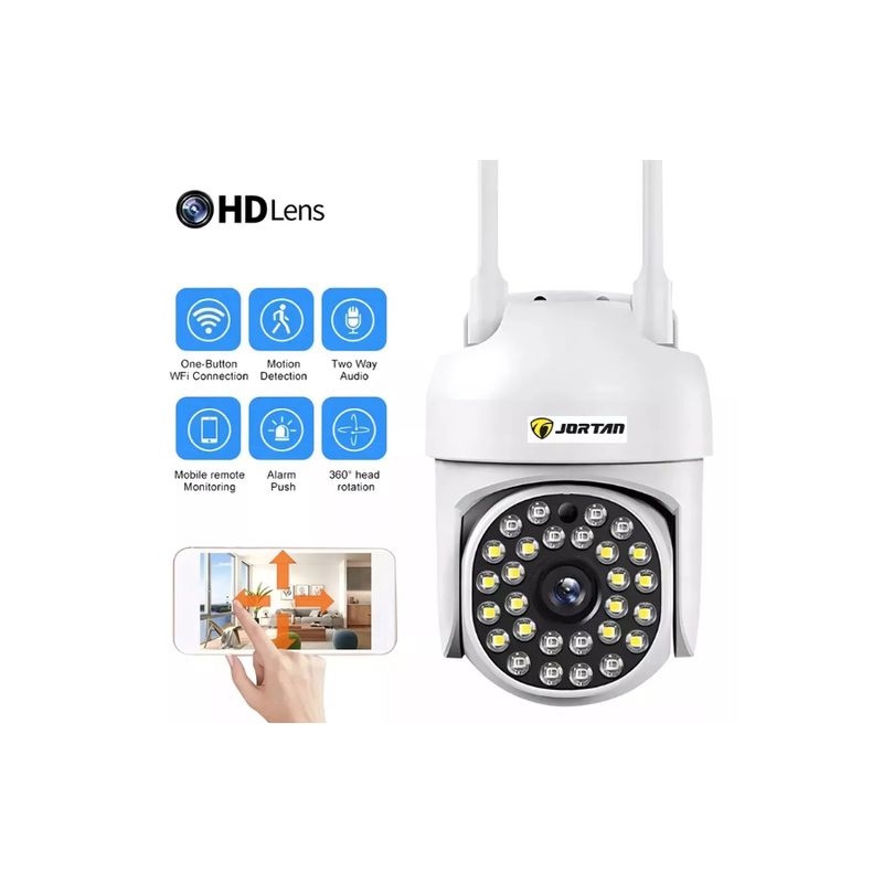 IRM - Cámara De Seguridad Wifi A Prueba De Agua 360°