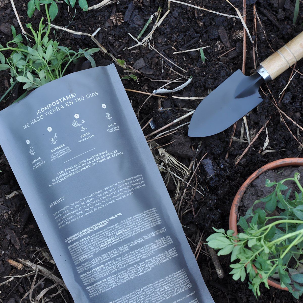 THE CANDLE SHOP AIR BEAUTY - DIFUSOR BASIC COMPOST MAGNOLIA VAINILLA