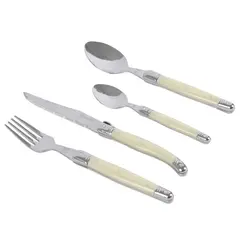 SIMPLIT - Pack Doble Set de Cuchillería 24 pcs Versalle