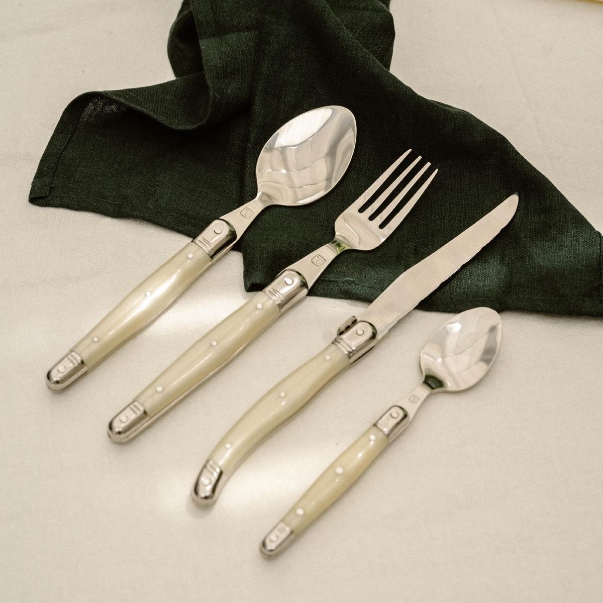 SIMPLIT - Pack Doble Set de Cuchillería 24 pcs Versalle Simplit