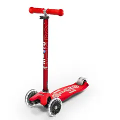 MICRO - Scooter Maxi Deluxe LED Rojo