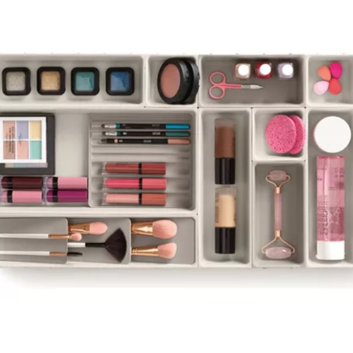 OFERTABKN - Organizador De Maquillaje Para Cajon 12 Piezas Desmontables