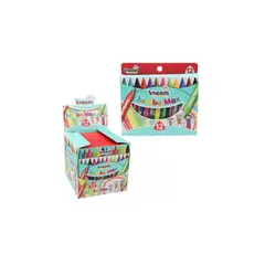 GENERICO - PACK 6 CAJAS CRAYONES JUMBO MAX 12 UND