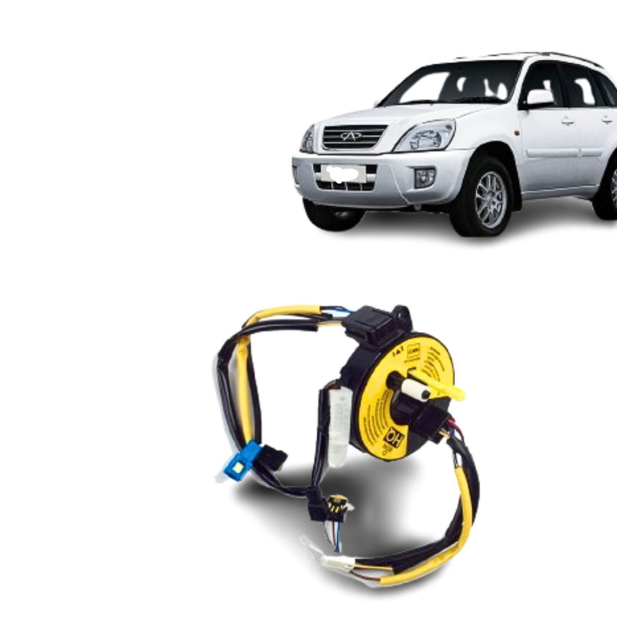 GENERICO - Cinta Airbag Compatible Con Chery Tiggo 6 Cables