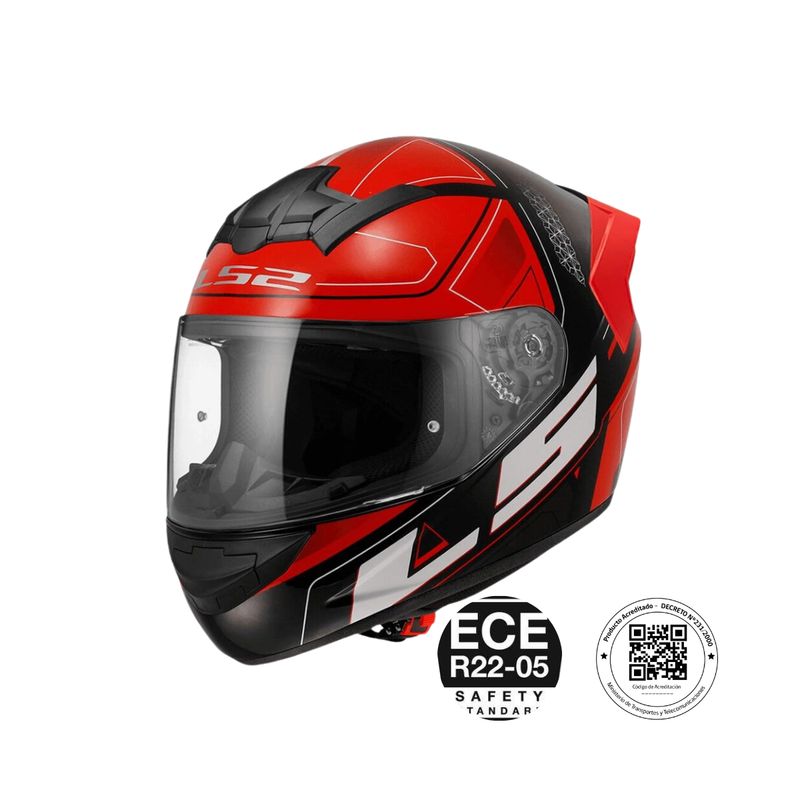 LS2 - Casco Integral LS2 FF352 EVO Ultra Rojo - XL