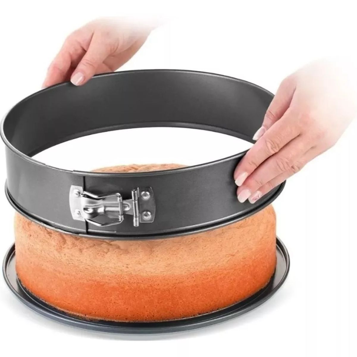 GENERICO - Set 3 Moldes Redondos Repostería Torta Antiadherente