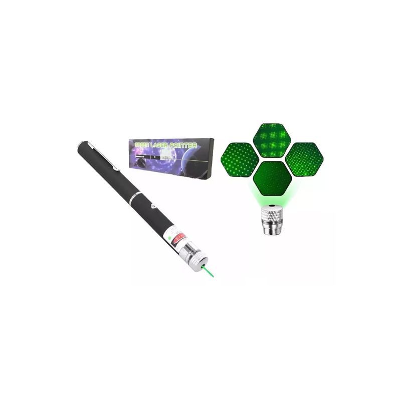 IRM - Netzo Lapiz Laser Verde 1000m Enfoque Ajustable