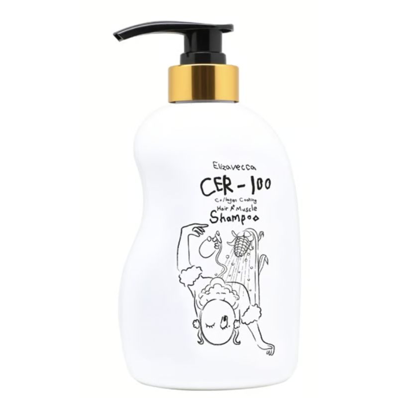 ELIZAVECCA - CER-100 Collagen Coating Hair A+ Muscle SHAMPOO
