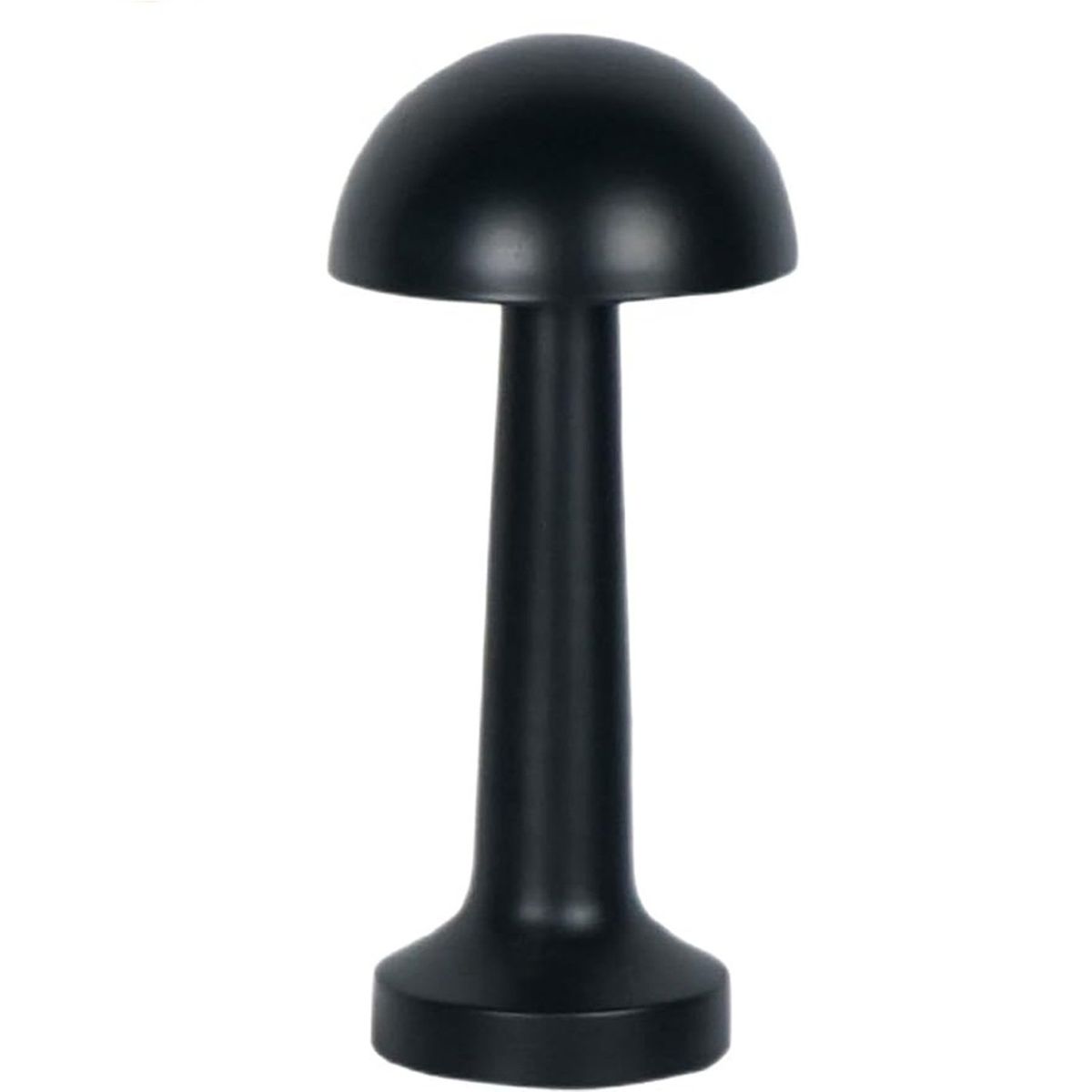 OEM - LAMPARA TOUCH HONGO RECARGABLE NEGRO