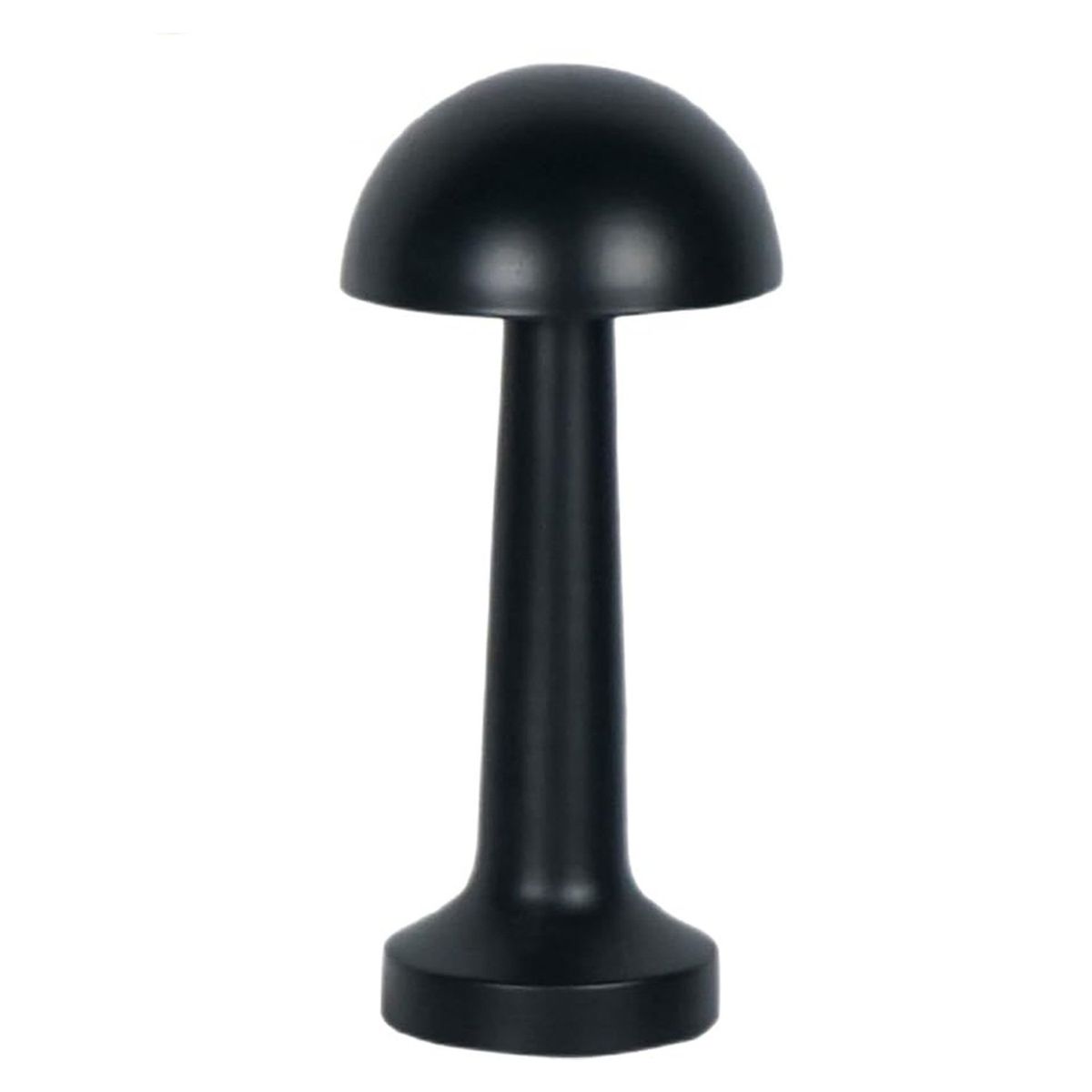 OEM - LAMPARA TOUCH HONGO RECARGABLE NEGRO