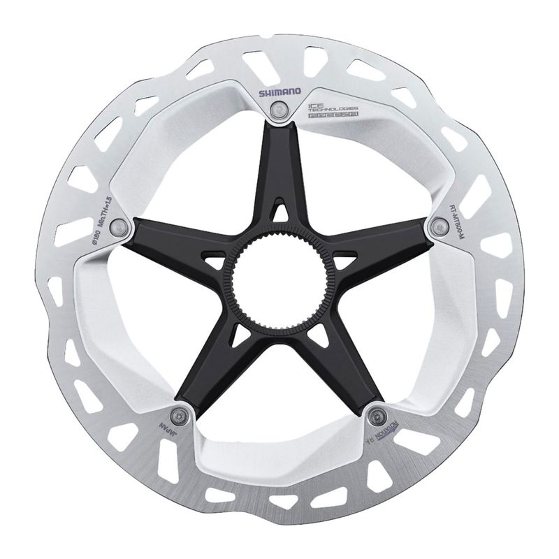 SHIMANO - Rotor de freno de disco Shimano RT-MT800 180 mm