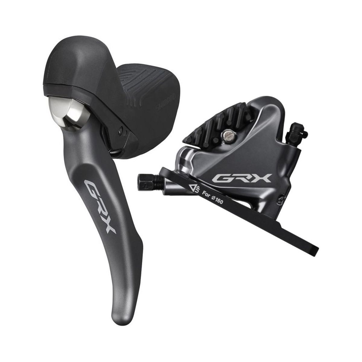 SHIMANO - Set Freno Hid. Shimano GRX ST-RX810 L Del. BR-RX810 160mm Resina