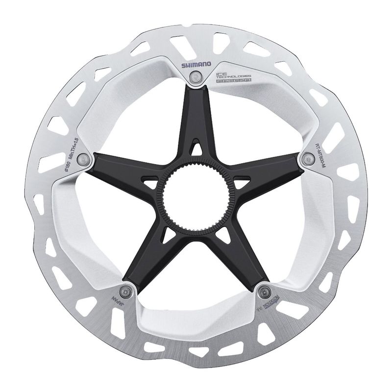 SHIMANO - Rotor de freno de disco Shimano RT-MT800 180 mm