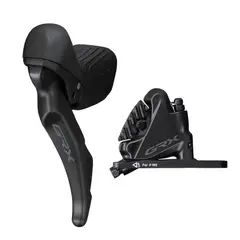SHIMANO - Set Freno Hid. GRX ST-RX610 L BR-RX400 160mm Resina