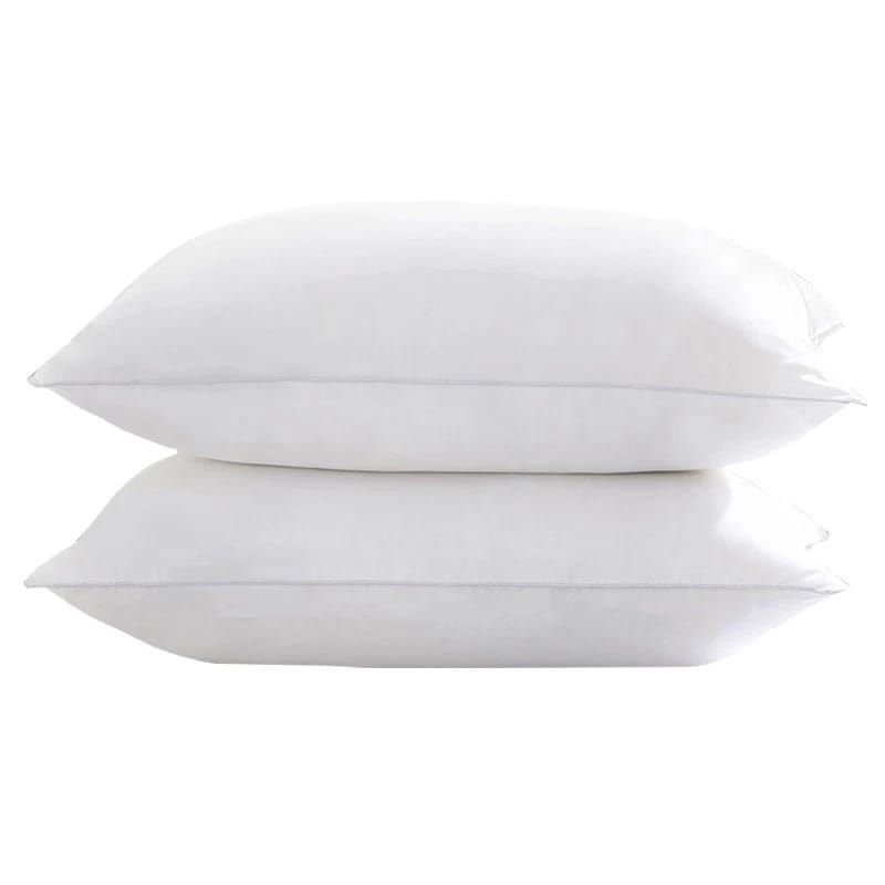 GENERICO - Pack Almohada rectangular 50x70cm Color Blanco 2 UND