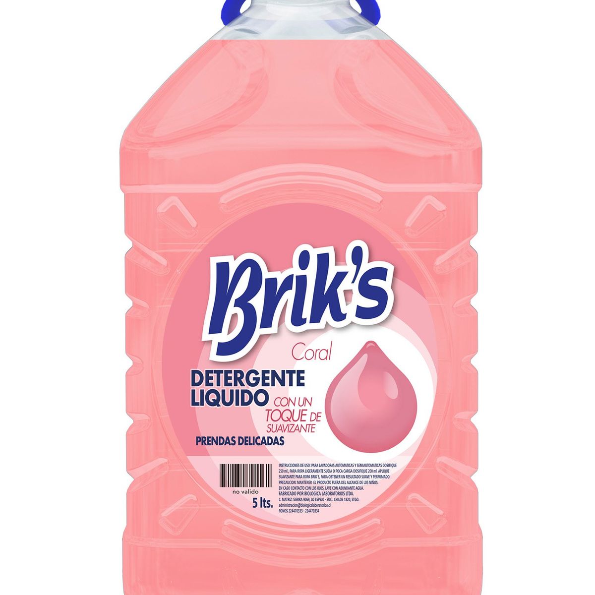GENERICO - Detergente líquido Briks Coral 5Lts